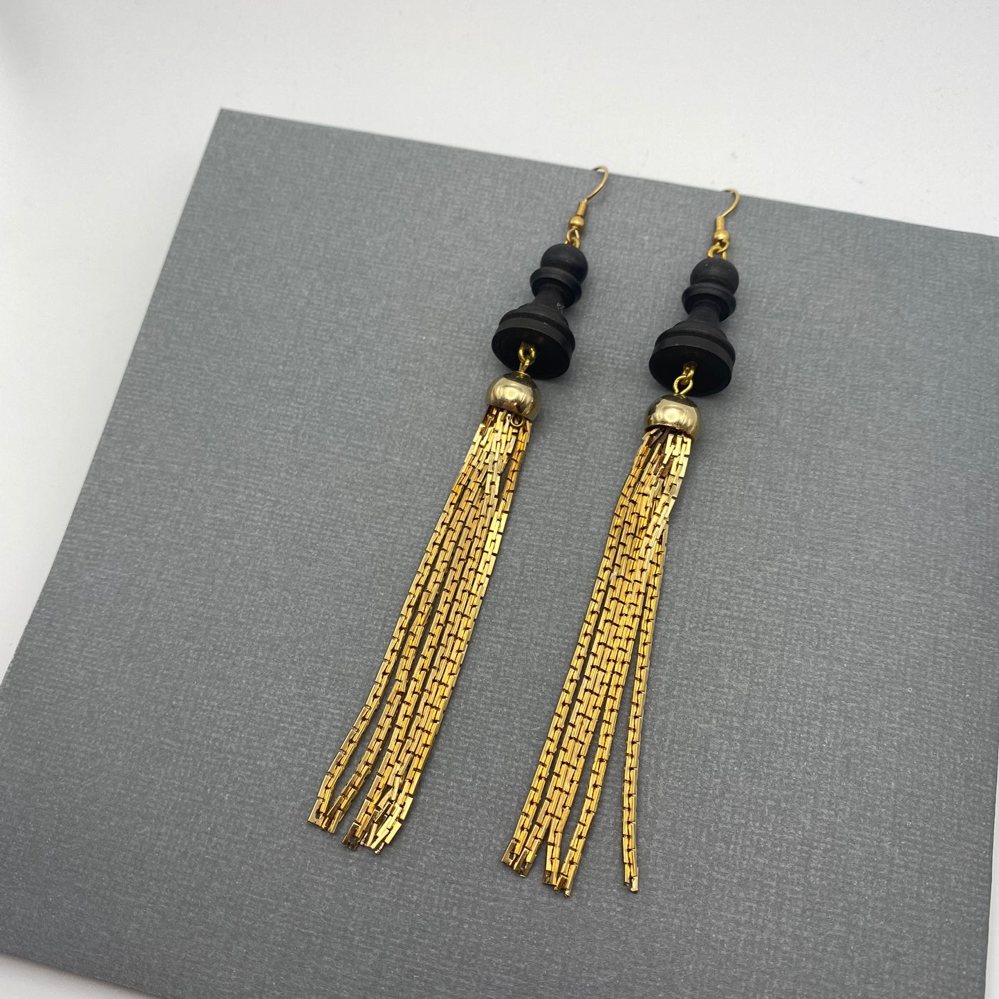 SCHACH PARTY EARRINGS
